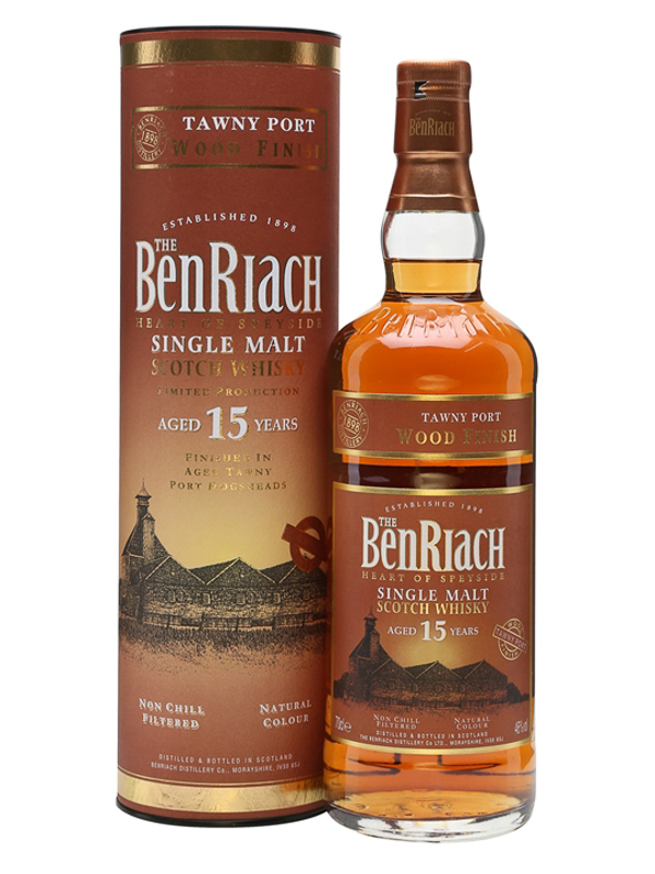 BenRiach Tawny Port Wood Finish 15 Years