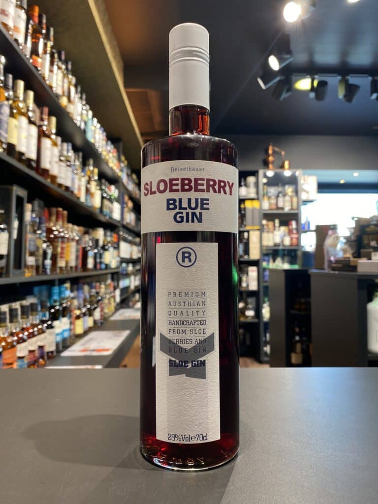 Blue Gin Sloeberry Gin Huis Aerts