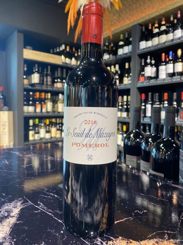Le Seuil De Mazeyres Pomerol 2016