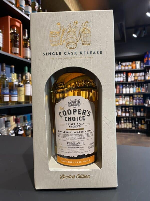 Finglassie ''Lowland Smoke" Sauternes Cask Finish 54,5% Cooper's Choice