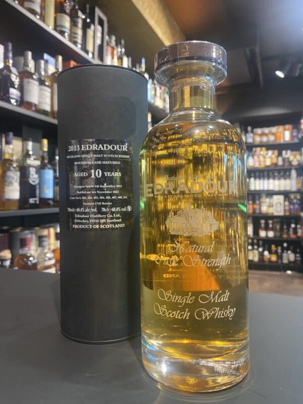 Edradour 10 Years Bourbon Signatory Ibisco Decanter