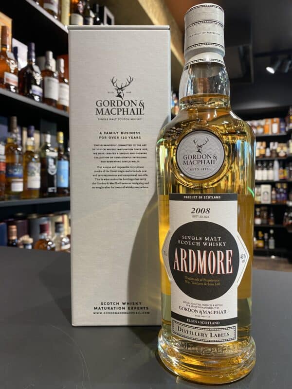 Distillery Labels Ardmore 15 Years 2008