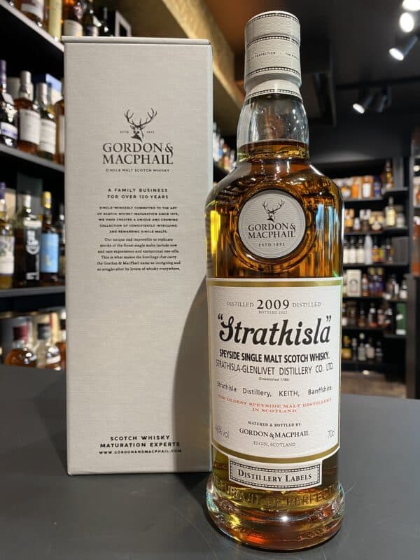 Distillery Labels Strathisla 2009