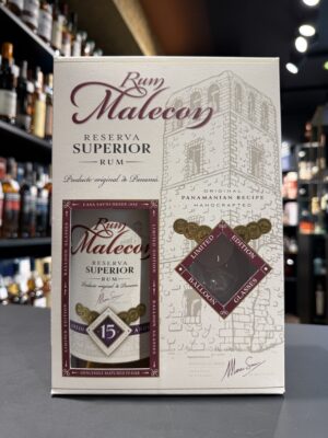 Malecon 15 Years giftpack 2 glazen