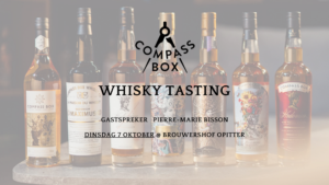 Compass Box Whisky Tasting